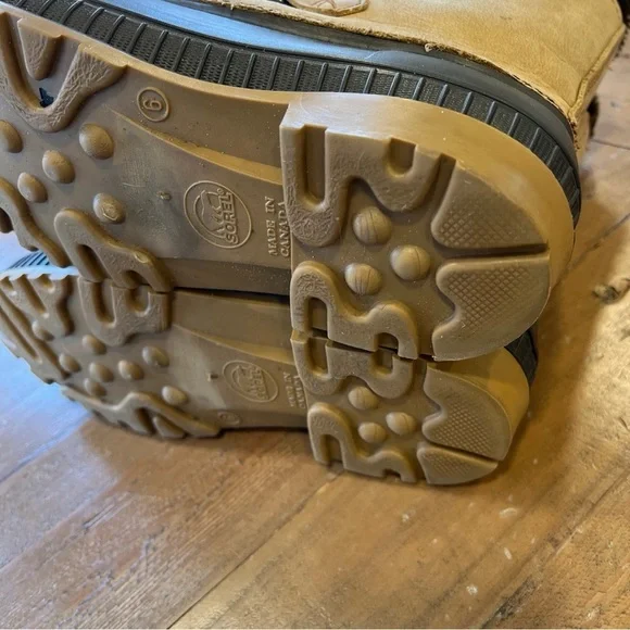 Sorel Badger Waterproof Winter Boots Women’s 6  Faux Fur Leather Rubber USA Made - Picture 11 of 11